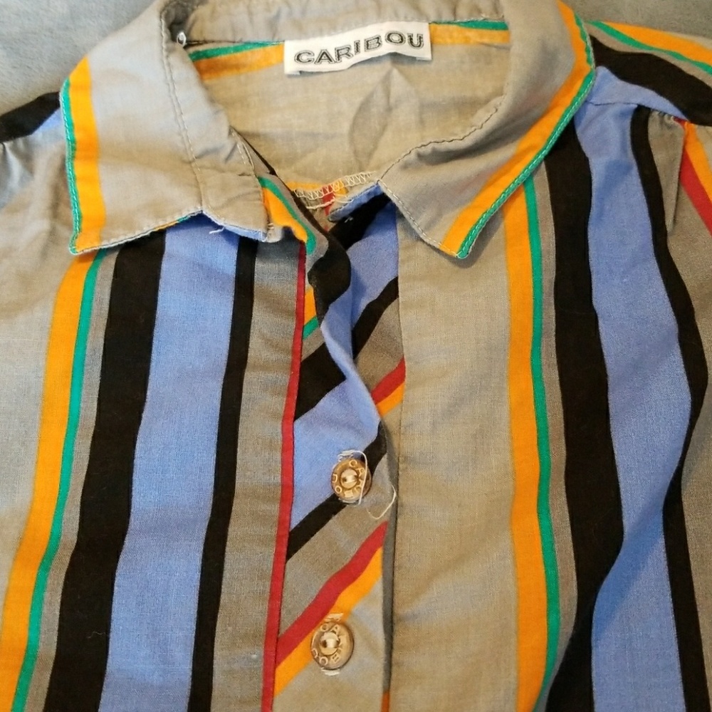 Vintage bowling-style shirt - Picture 3 of 7